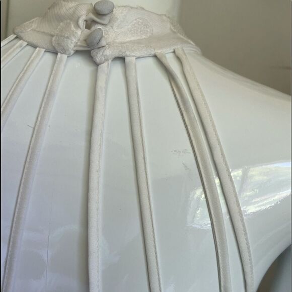 B.DARLING Black and White Halter Maxi Dress - Picture 7 of 12